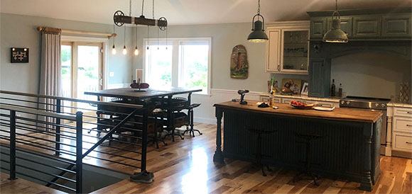 Kitchen built in the OBX